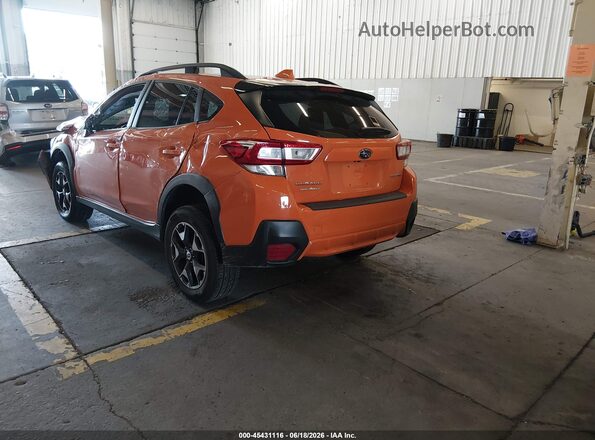 JF2GTADCXJ8281261 2018 SUBARU CROSSTREK Оранжевый Задняя левая четверть