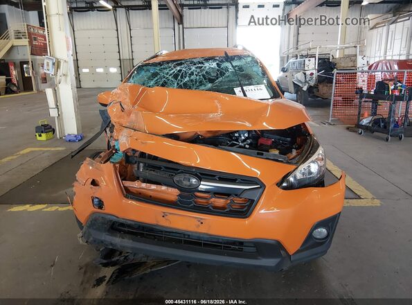 JF2GTADCXJ8281261 2018 SUBARU CROSSTREK Оранжевый Вид задней части салона