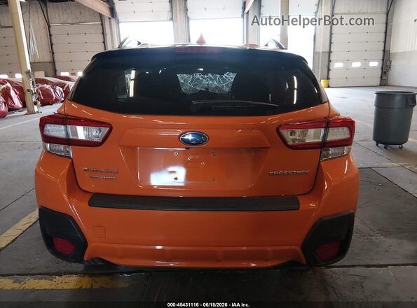JF2GTADCXJ8281261 2018 SUBARU CROSSTREK Оранжевый 