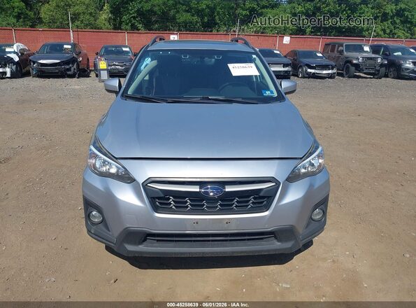 JF2GTADCXJH232383 2018 SUBARU CROSSTREK Gray Вид щитка приладів