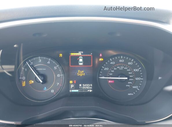 JF2GTADCXJH272480 2018 SUBARU CROSSTREK Orange 