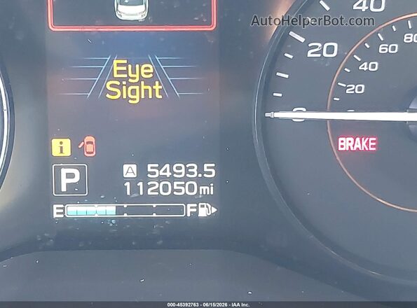 JF2GTADCXJH272480 2018 SUBARU CROSSTREK Orange 