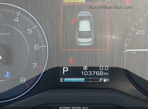JF2GTAEC0K8263030 2019 SUBARU CROSSTREK Белый Вид задних сидений