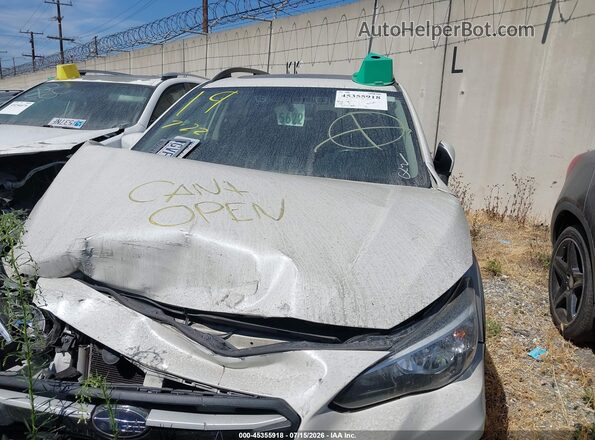 JF2GTAEC0K8263030 2019 SUBARU CROSSTREK Белый Вид задней части салона