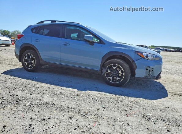 JF2GTAEC0K8350412 2019 SUBARU CROSSTREK Blue Передня права чверть