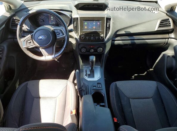 JF2GTAEC0K8350412 2019 SUBARU CROSSTREK Blue Вид панелі приладів