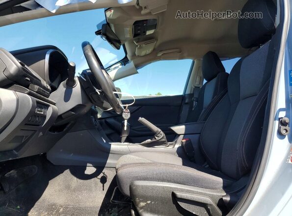 JF2GTAEC0K8350412 2019 SUBARU CROSSTREK Blue Вид салону спереду