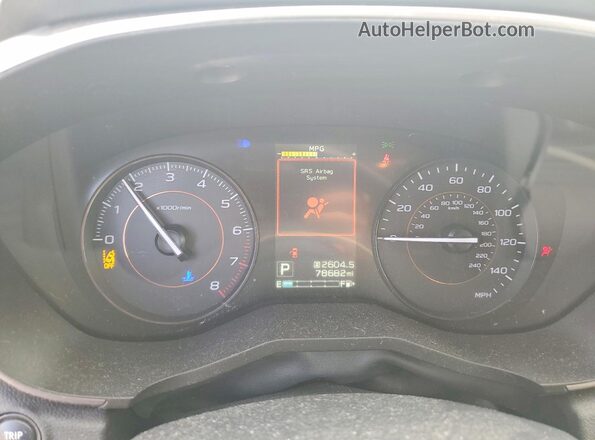 JF2GTAEC0KH339099 2019 SUBARU CROSSTREK Белый 