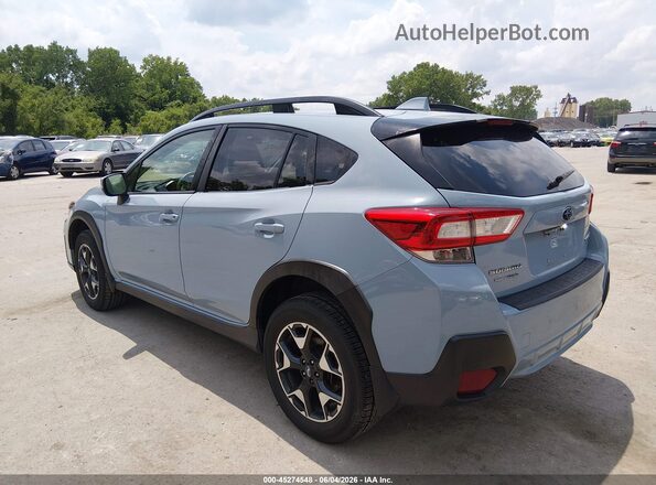 JF2GTAEC0KH393972 2019 SUBARU CROSSTREK Light Blue Rear left