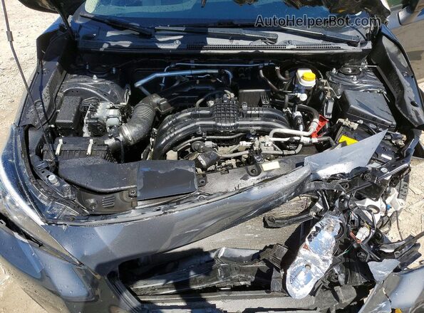 JF2GTAEC0M8677086 2021 SUBARU CROSSTREK Gray Engine compartment view