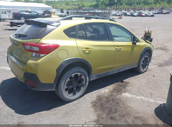JF2GTAEC0MH364085 2021 SUBARU CROSSTREK Green Հետևի աջ