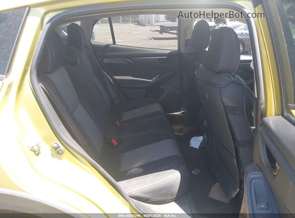 JF2GTAEC0MH364085 2021 SUBARU CROSSTREK Green VIN կոդի պիտակի տեսք