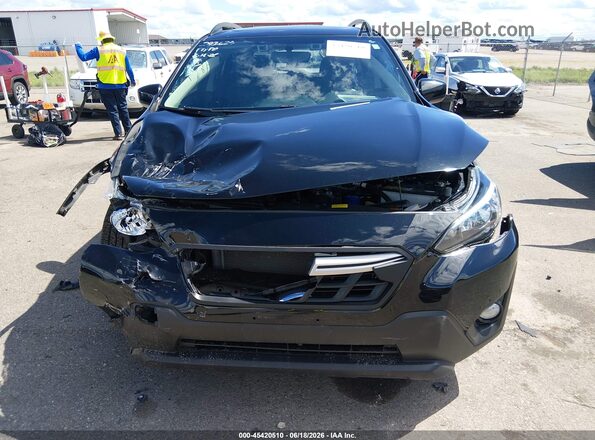 JF2GTAEC0NH206122 2022 SUBARU CROSSTREK Black Rear interior view