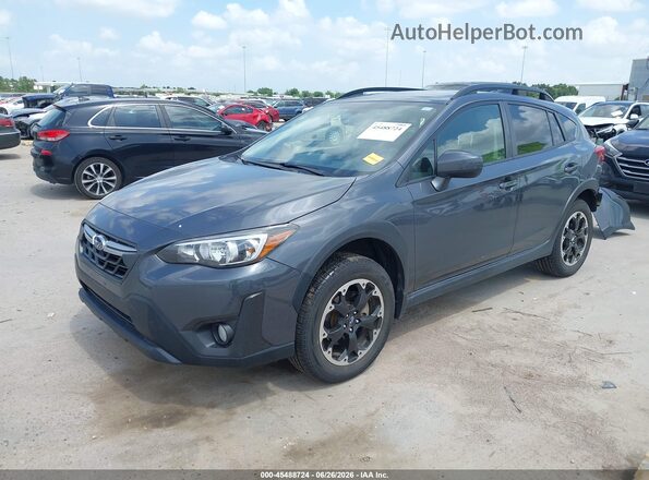 JF2GTAEC0PH209735 2023 SUBARU CROSSTREK Gray Передня ліва чверть