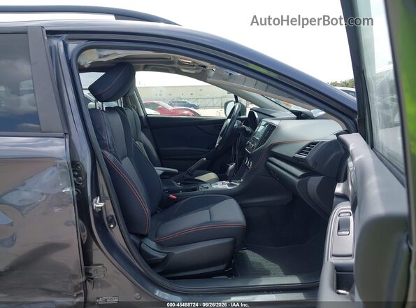 JF2GTAEC0PH209735 2023 SUBARU CROSSTREK Gray Вид салону спереду
