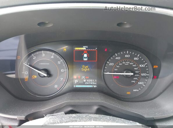 JF2GTAEC0PH209735 2023 SUBARU CROSSTREK Gray Вид задніх сидінь