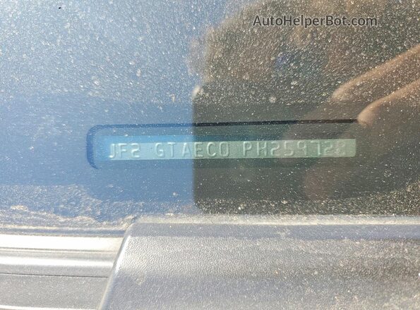 JF2GTAEC0PH259728 2023 SUBARU CROSSTREK Blue VIN կոդի պիտակի տեսք