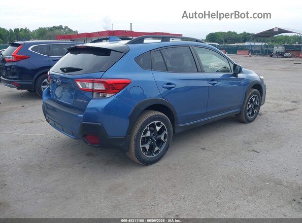 JF2GTAEC1K8392233 2019 SUBARU CROSSTREK Blue Trasero derecho