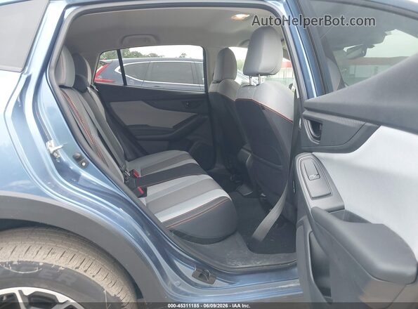 JF2GTAEC1K8392233 2019 SUBARU CROSSTREK Blue Vista de la etiqueta del VIN