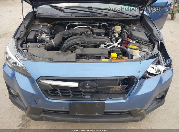 JF2GTAEC1K8392233 2019 SUBARU CROSSTREK Blue Vista trasera