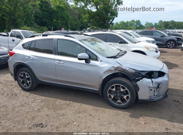 JF2GTAEC2K8203525 2019 SUBARU CROSSTREK Silver Սալոնի հետևի տեսք