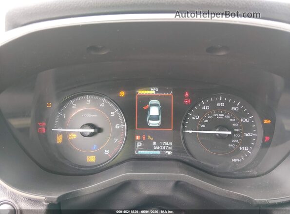 JF2GTAEC2K8306962 2019 SUBARU CROSSTREK White Вид задніх сидінь