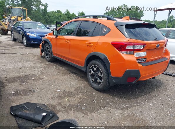 JF2GTAEC2KH313703 2019 SUBARU CROSSTREK Orange Задня ліва чверть