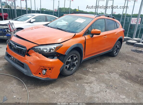 JF2GTAEC2KH313703 2019 SUBARU CROSSTREK Orange Передня ліва чверть