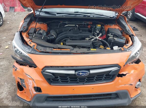 JF2GTAEC2KH313703 2019 SUBARU CROSSTREK Orange Вид ззаду