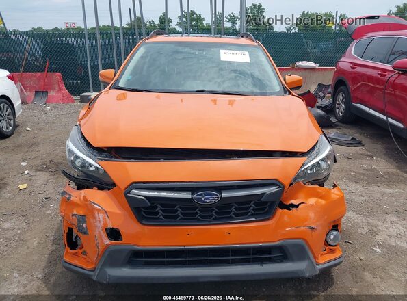 JF2GTAEC2KH313703 2019 SUBARU CROSSTREK Orange Вид спереду