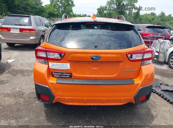 JF2GTAEC2KH313703 2019 SUBARU CROSSTREK Orange 