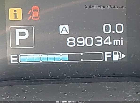 JF2GTAEC2KH313703 2019 SUBARU CROSSTREK Orange 