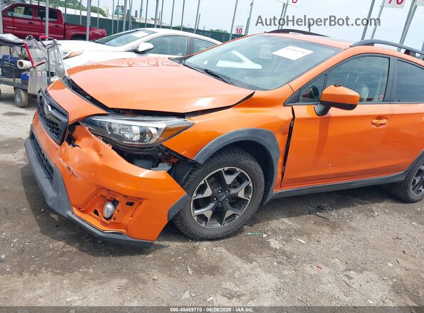 JF2GTAEC2KH313703 2019 SUBARU CROSSTREK Orange 
