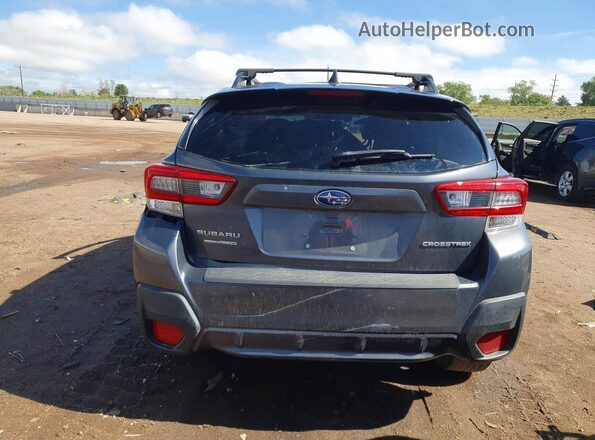 JF2GTAEC2LH260325 2020 SUBARU CROSSTREK Charcoal Rear view