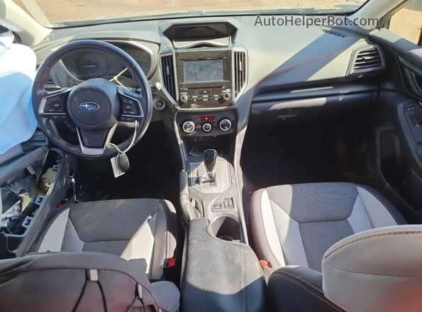 JF2GTAEC2LH260325 2020 SUBARU CROSSTREK Charcoal Dashboard view