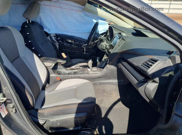 JF2GTAEC2LH260325 2020 SUBARU CROSSTREK Charcoal Front interior view