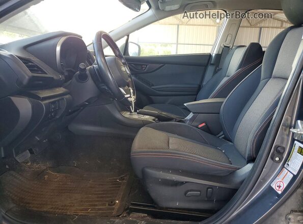 JF2GTAEC3LH207052 2020 SUBARU CROSSTREK Серый Вид салона спереди