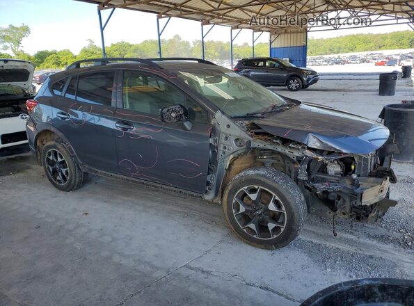 JF2GTAEC3LH207052 2020 SUBARU CROSSTREK Серый Передняя правая четверть