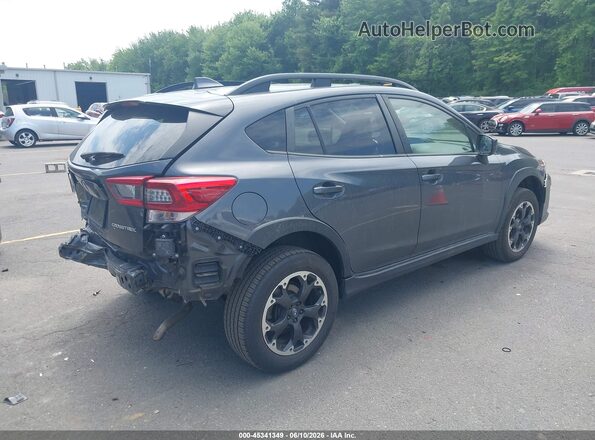 JF2GTAEC3M8343604 2021 SUBARU CROSSTREK Gray Հետևի աջ