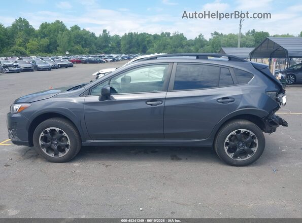 JF2GTAEC3M8343604 2021 SUBARU CROSSTREK Gray 