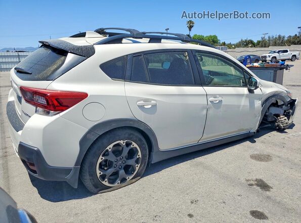 JF2GTAEC3M8673968 2021 SUBARU CROSSTREK White 