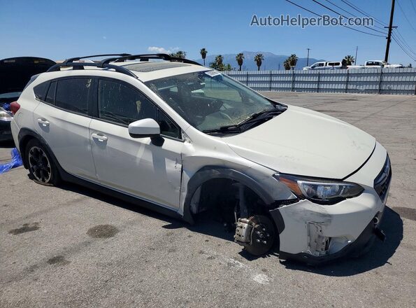 JF2GTAEC3M8673968 2021 SUBARU CROSSTREK White 