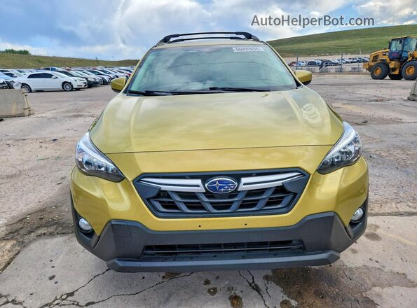 JF2GTAEC3MH387201 2021 SUBARU CROSSTREK Yellow 