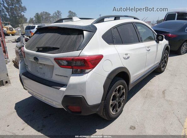 JF2GTAEC3MH668480 2021 SUBARU CROSSTREK Белый Задняя правая четверть