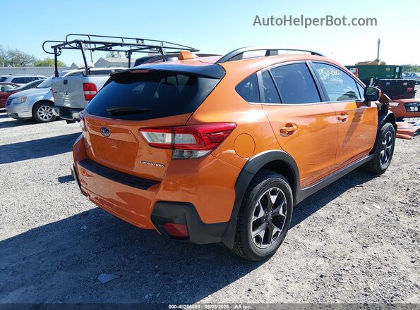 JF2GTAEC4K8206054 2019 SUBARU CROSSTREK Orange Հետևի աջ