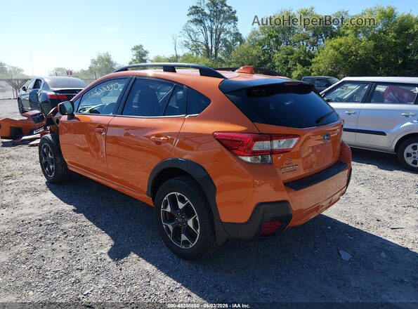 JF2GTAEC4K8206054 2019 SUBARU CROSSTREK Orange Հետևի ձախ