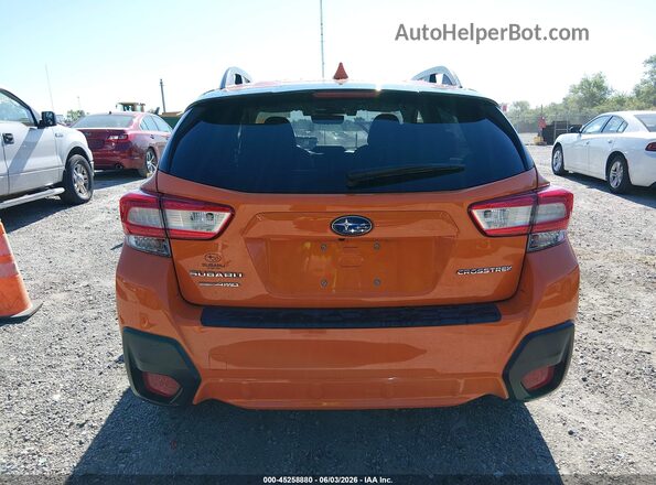 JF2GTAEC4K8206054 2019 SUBARU CROSSTREK Orange 