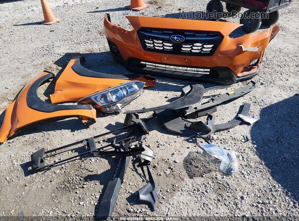 JF2GTAEC4K8206054 2019 SUBARU CROSSTREK Orange Սարքավորումների վահանակի տեսք