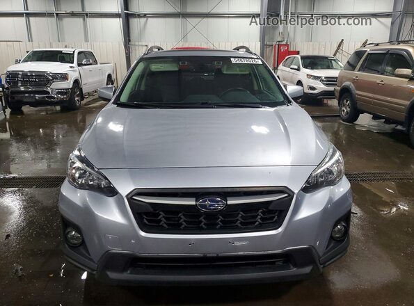 JF2GTAEC4K8232217 2019 SUBARU CROSSTREK Silver Front view