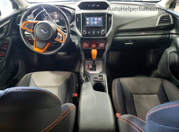 JF2GTAEC4K8232217 2019 SUBARU CROSSTREK Silver Dashboard view